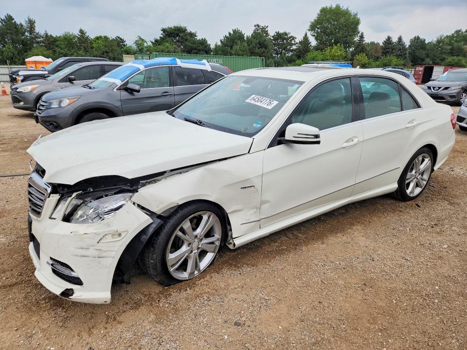 MERCEDES-BENZ E 2012 with VIN WDDHF8JBXCA597873 - Photo from auction