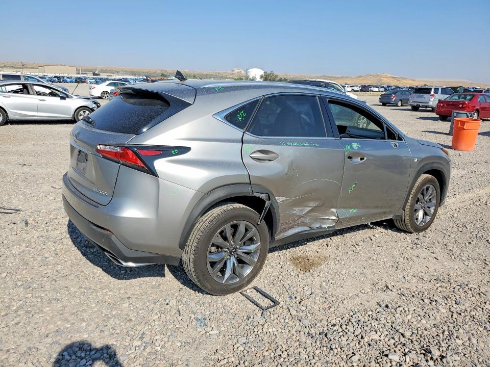 Photo 3 from auction – 2017 LEXUS NX 200T with VIN JTJYARBZ4H2074776