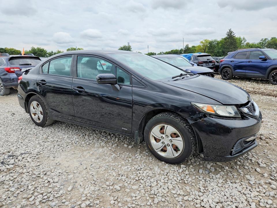 Photo 4 from auction – 2014 HONDA CIVIC with VIN 2HGFB2F58EH502262