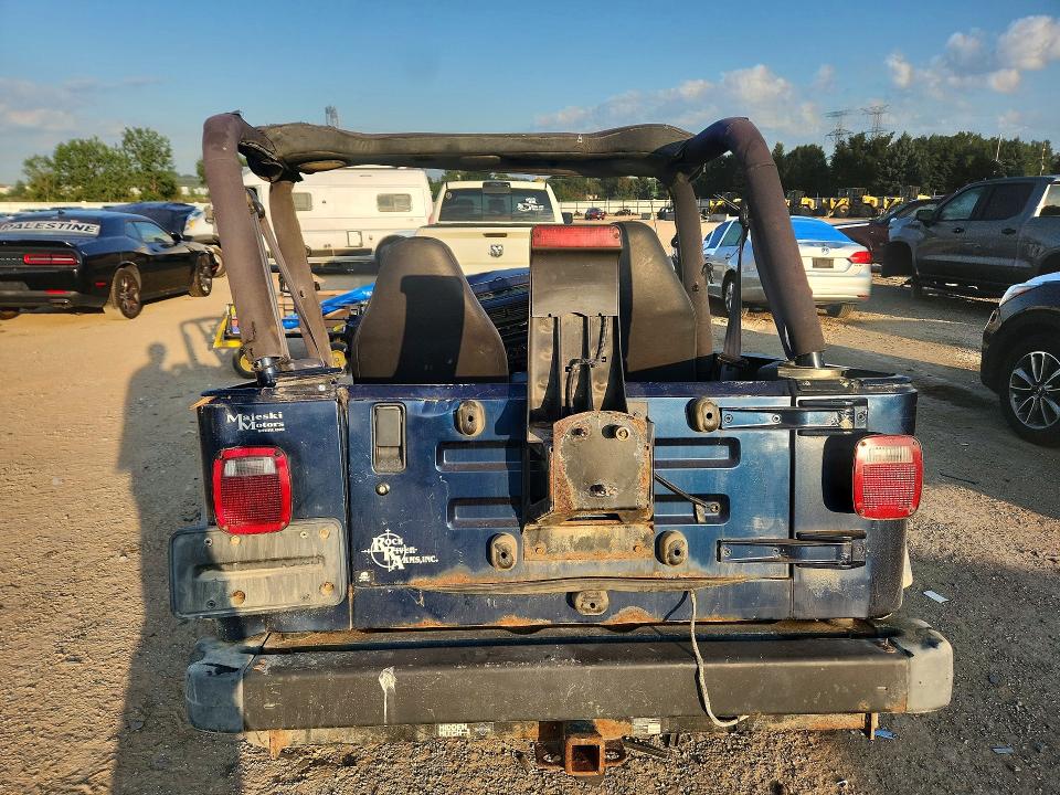 Photo 6 from auction – 2000 JEEP WRANGLER / TJ with VIN 1J4FA49S2YP758633