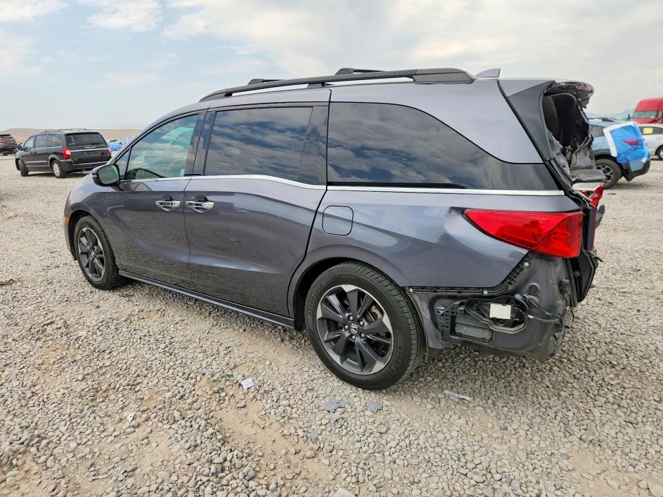 Photo 2 from auction – 2022 HONDA ODYSSEY with VIN 5FNRL6H91NB045834