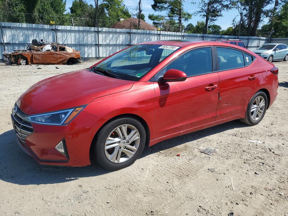 HYUNDAI ELANTRA 2019 with VIN 5NPD84LF4KH414986 - Photo from auction
