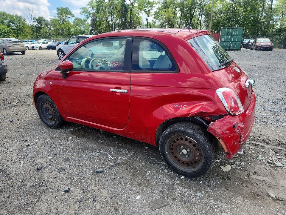Photo 2 from auction – 2012 FIAT 500 with VIN 3C3CFFAR3CT343991