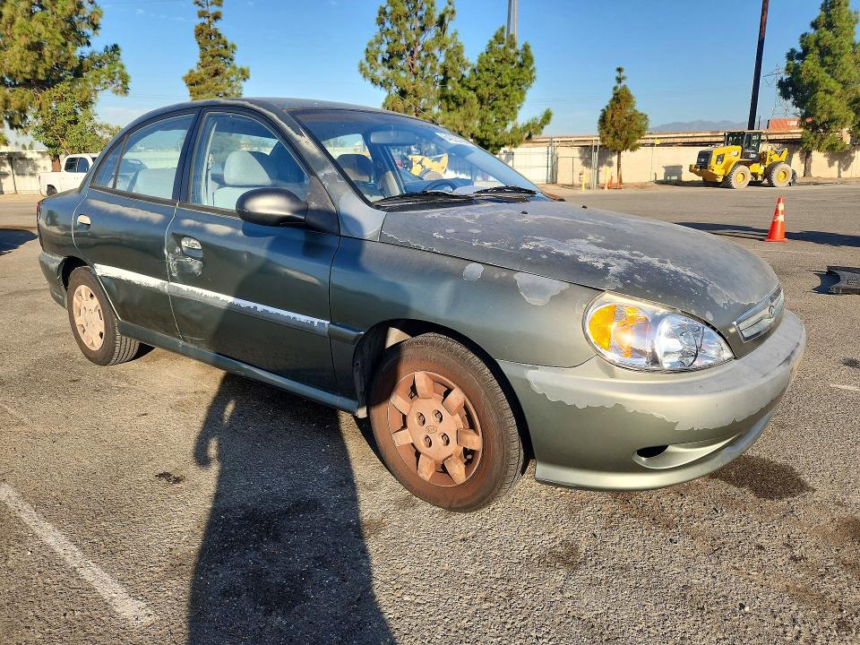 Photo 4 from auction – 2001 KIA RIO with VIN KNADC123316038887