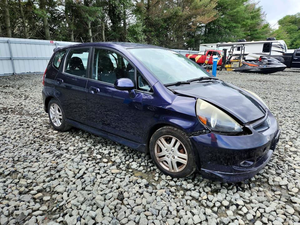 Photo 4 from auction – 2008 HONDA FIT with VIN JHMGD38698S058460