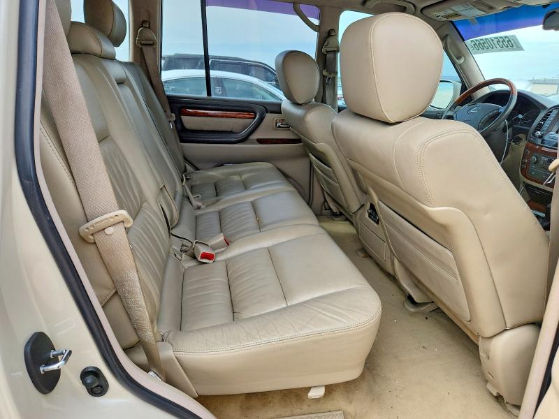 Photo 10 from auction – 2006 LEXUS LX with VIN JTJHT00W664003899