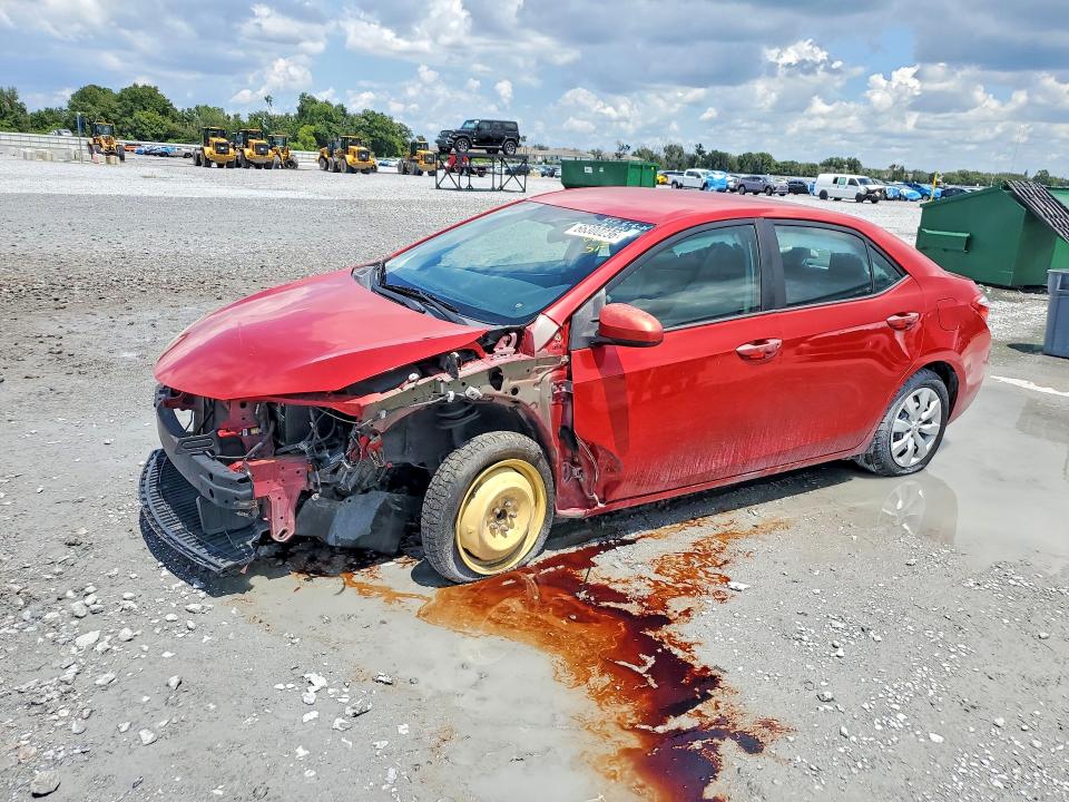 TOYOTA COROLLA 2015 with VIN 2T1BURHE0FC380747 - Photo from auction