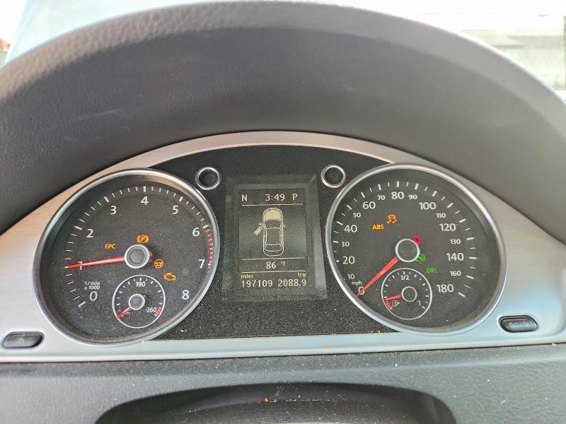 Photo 9 from auction – 2012 VOLKSWAGEN CC with VIN WVWHN7AN8CE509459