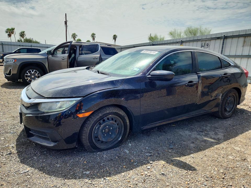 HONDA CIVIC 2016 with VIN 19XFC2F53GE043698 - Photo from auction
