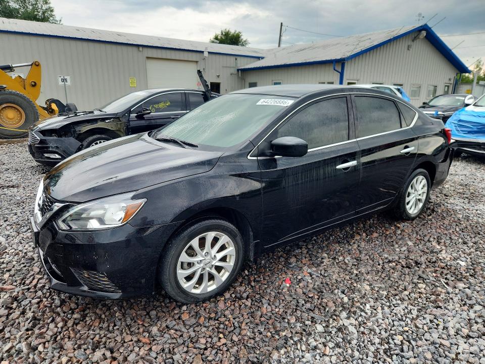 NISSAN SENTRA 2019 with VIN 3N1AB7AP7KL606746 - Photo from auction