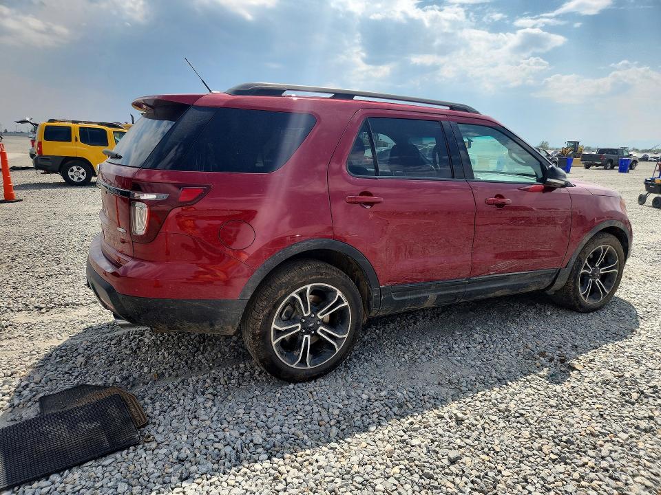 Photo 3 from auction – 2015 FORD EXPLORER with VIN 1FM5K8GTXFGC49898
