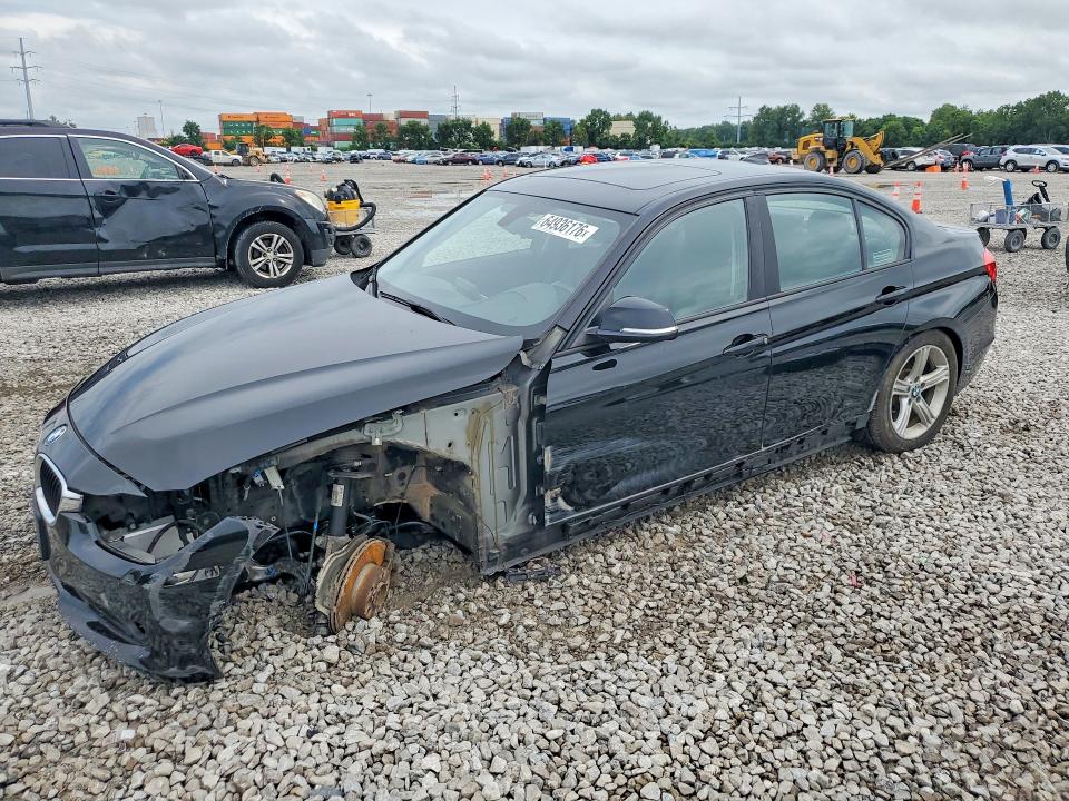 BMW 328 2013 with VIN WBA3B5G52DNS02009 - Photo from auction