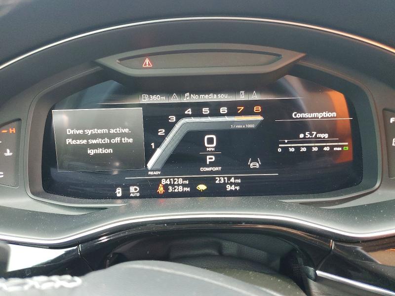 Photo 9 from auction – 2022 AUDI Q8 with VIN WA1BVBF13ND028973