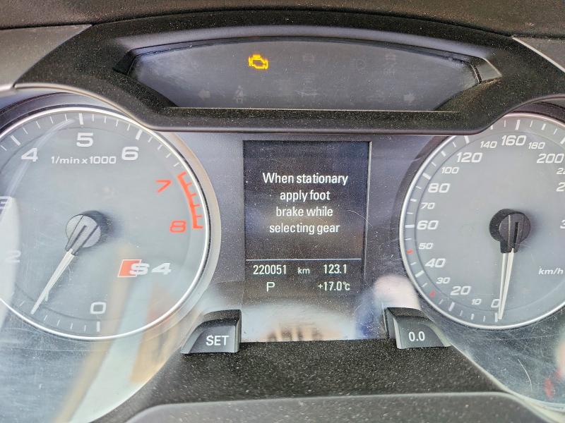 Photo 9 from auction – 2011 AUDI S4 with VIN WAUFGCFL7BA098558