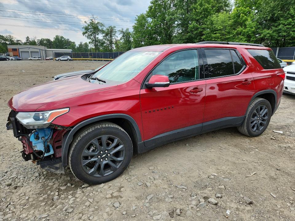 CHEVROLET TRAVERSE 2021 with VIN 1GNERJKW0MJ210415 - Photo from auction