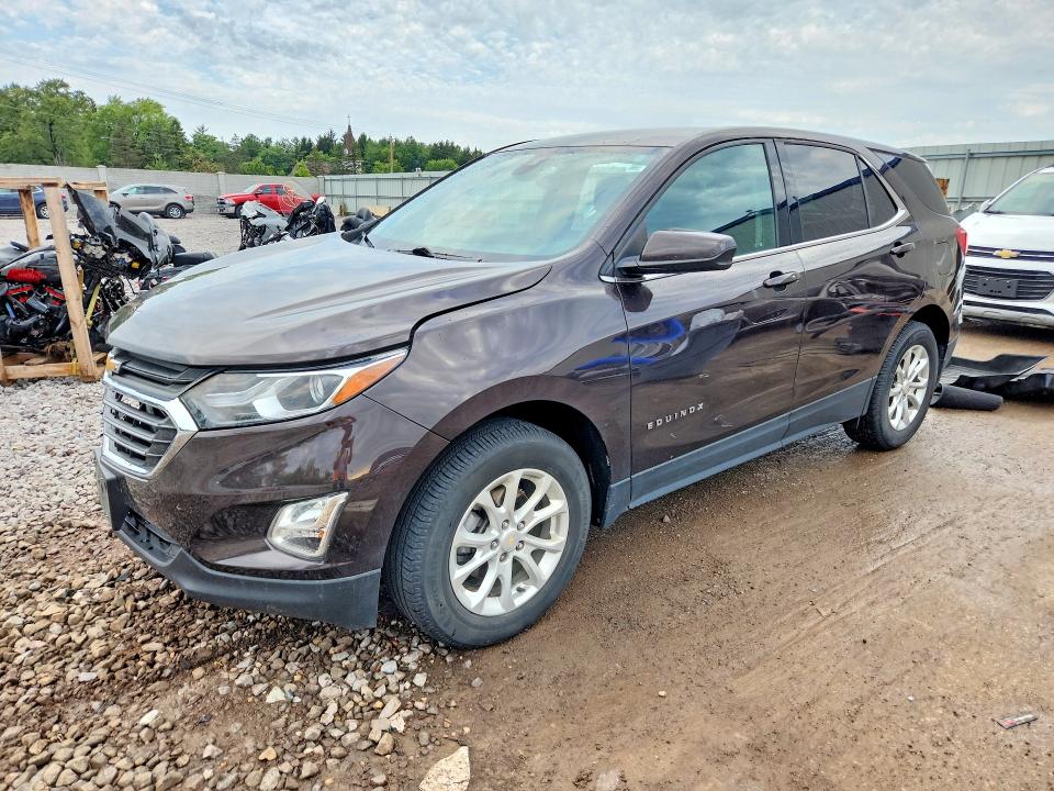 CHEVROLET EQUINOX 2020 with VIN 2GNAXUEV3L6173753 - Photo from auction