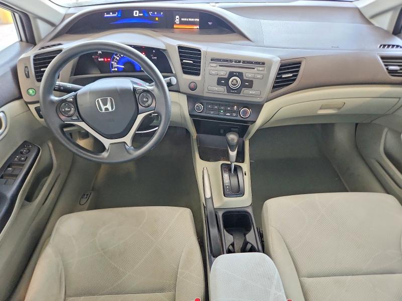 Photo 8 from auction – 2012 HONDA CIVIC with VIN 19XFB2F59CE008306