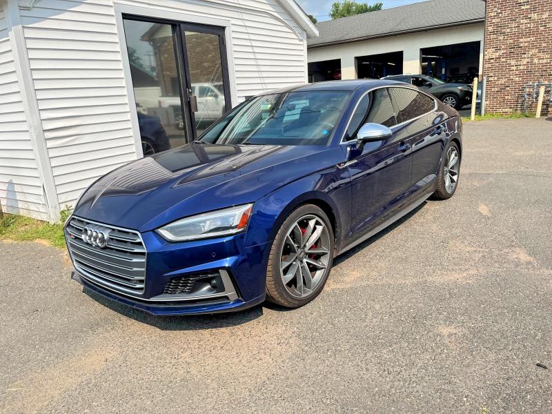 AUDI S5 2018 with VIN WAUC4CF55JA011381 - Photo from auction