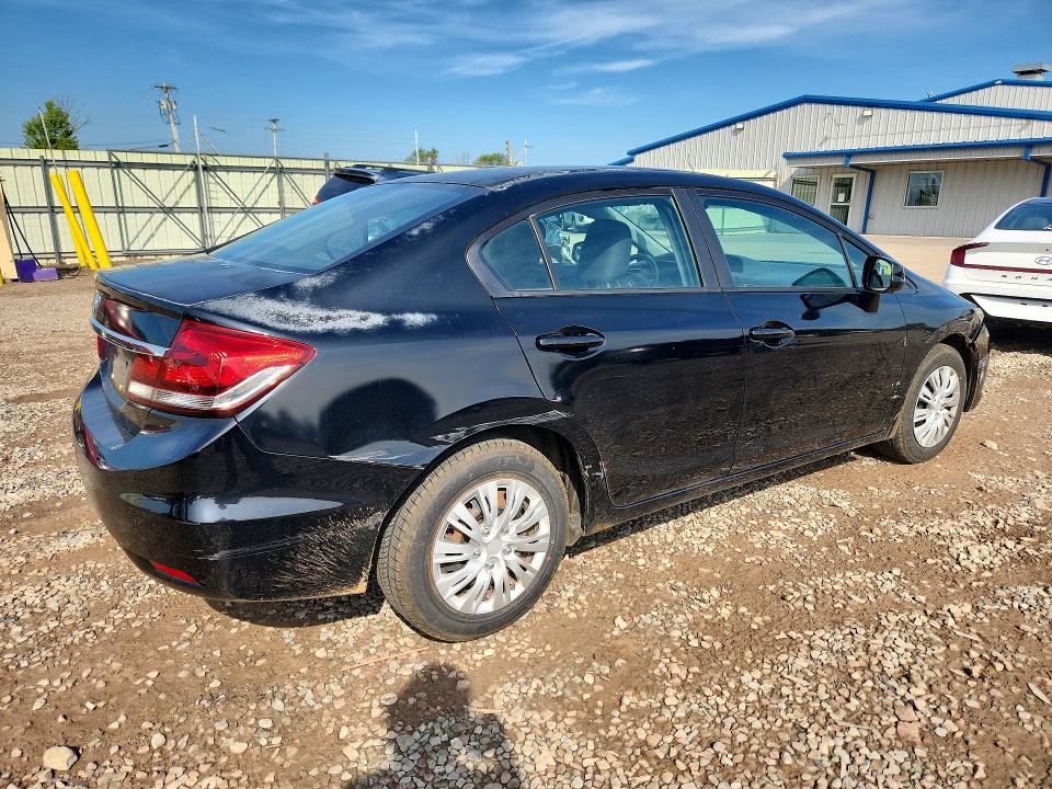 Photo 3 from auction – 2013 HONDA CIVIC with VIN 2HGFB2F55DH550929