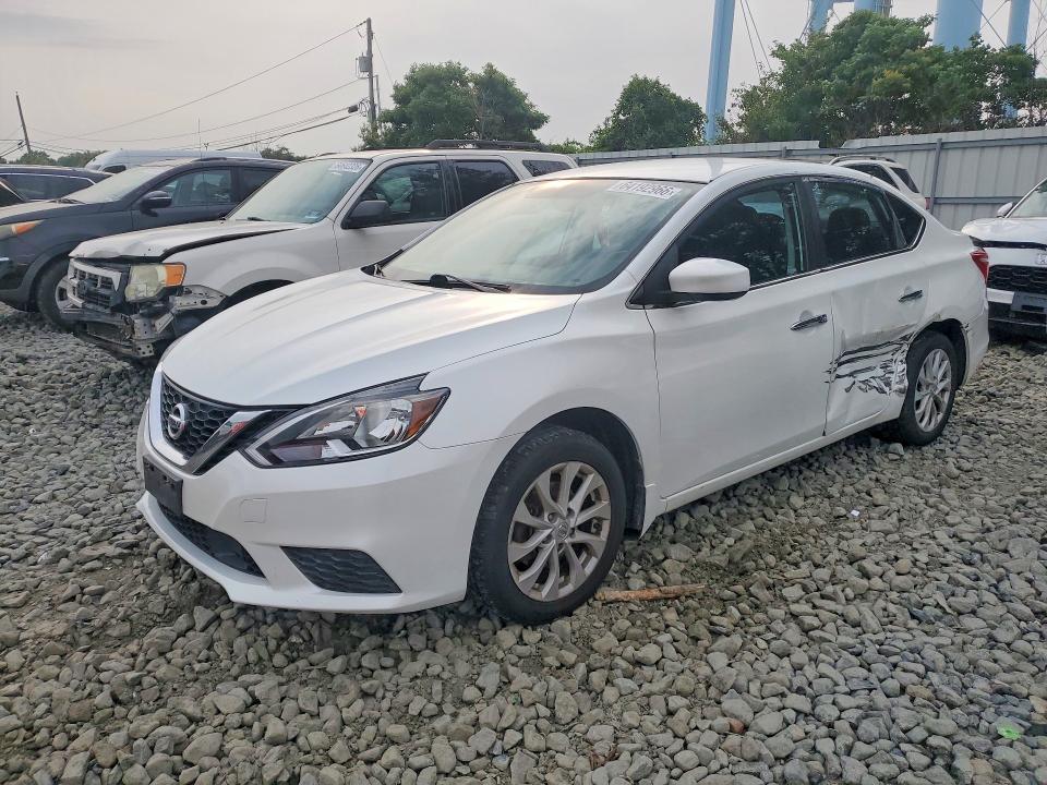 NISSAN SENTRA 2019 with VIN 3N1AB7AP9KY240436 - Photo from auction