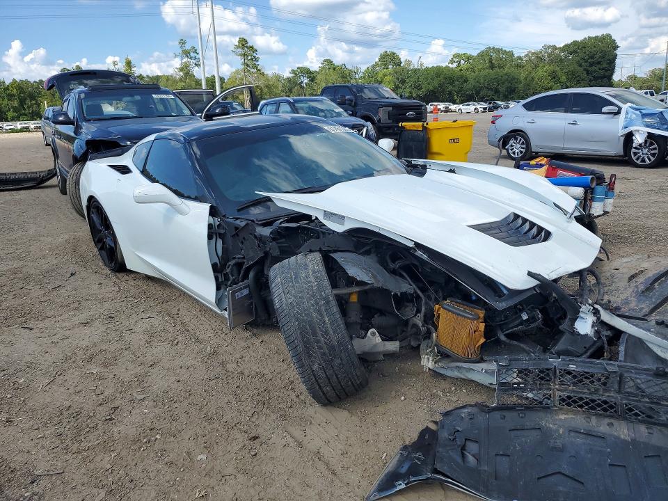Снимка 4 от търг – 2019 CHEVROLET CORVETTE с VIN 1G1YB2D71K5106830