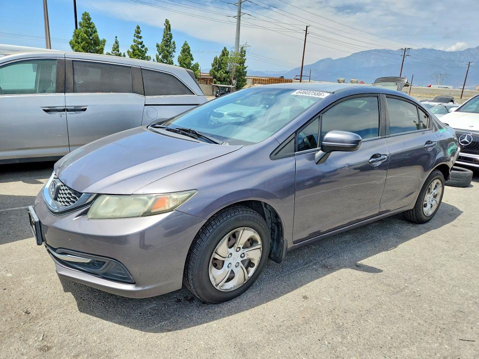 HONDA CIVIC 2014 with VIN 19XFB2F51EE257962 - Photo from auction