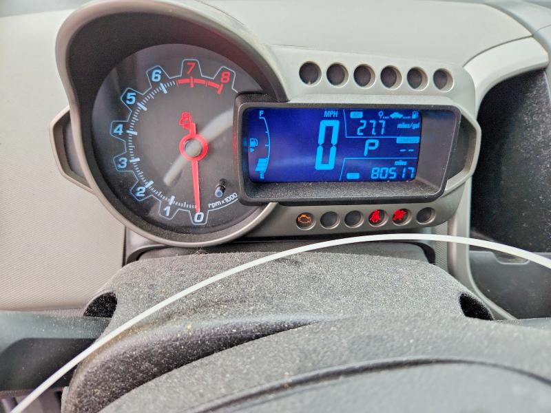 Photo 9 from auction – 2013 CHEVROLET SONIC with VIN 1G1JC5SH5D4229518