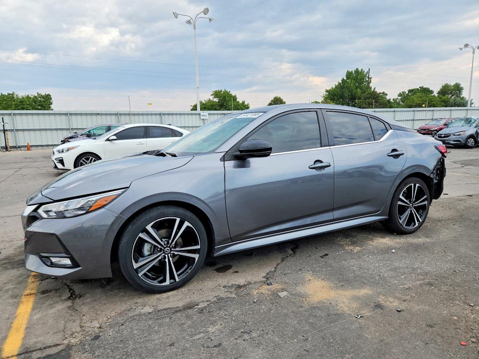 NISSAN SENTRA 2023 with VIN 3N1AB8DV8PY320074 - Photo from auction
