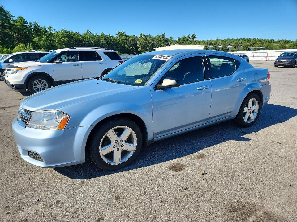 DODGE AVENGER 2013 with VIN 1C3CDZAB8DN644106 - Photo from auction