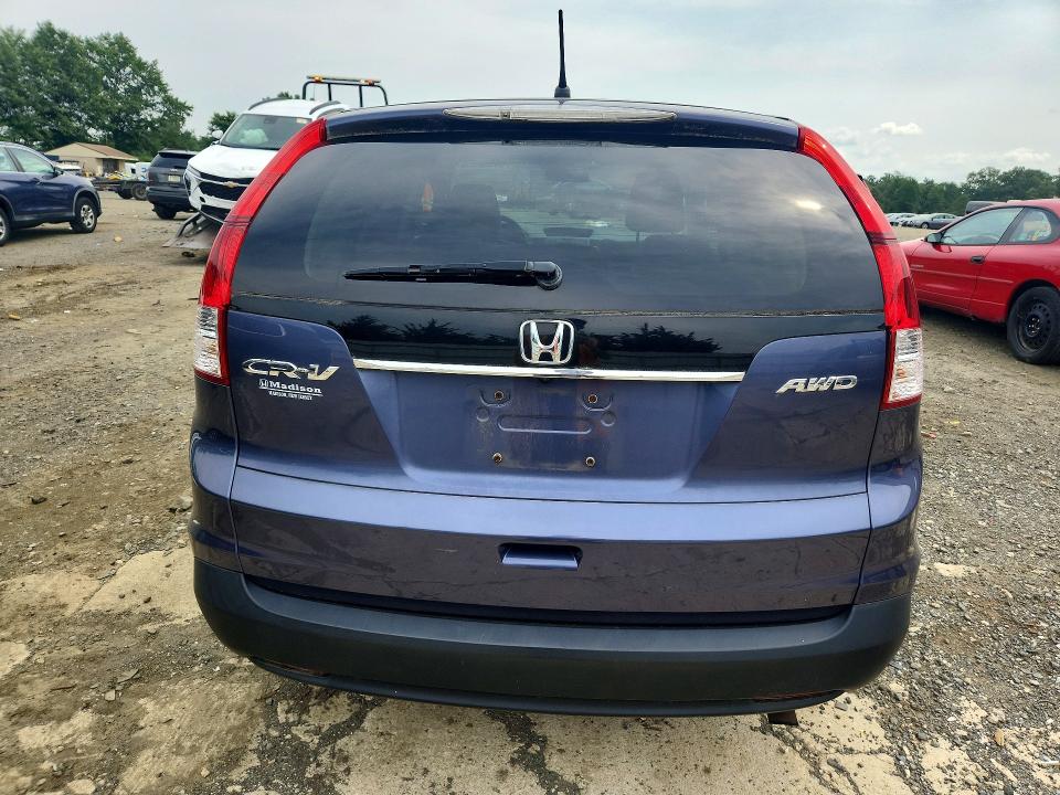 Photo 6 from auction – 2012 HONDA CR-V with VIN 5J6RM4H56CL002030