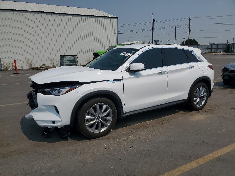 INFINITI QX50 2022 with VIN 3PCAJ5AB9NF121407 - Photo from auction