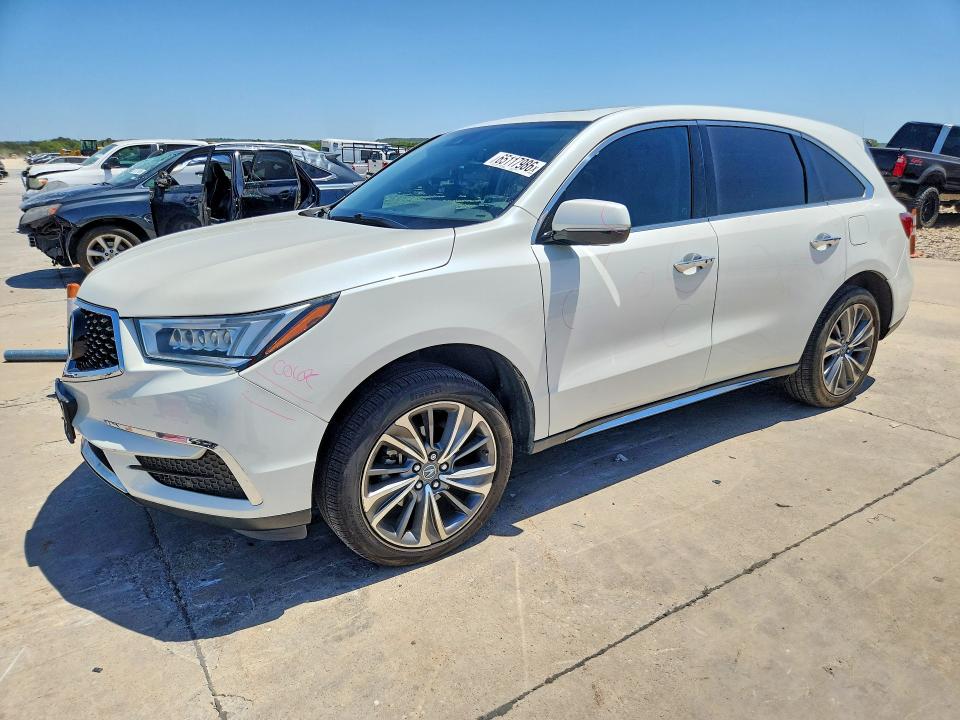 ACURA MDX 2017 with VIN 5FRYD3H57HB003952 - Photo from auction
