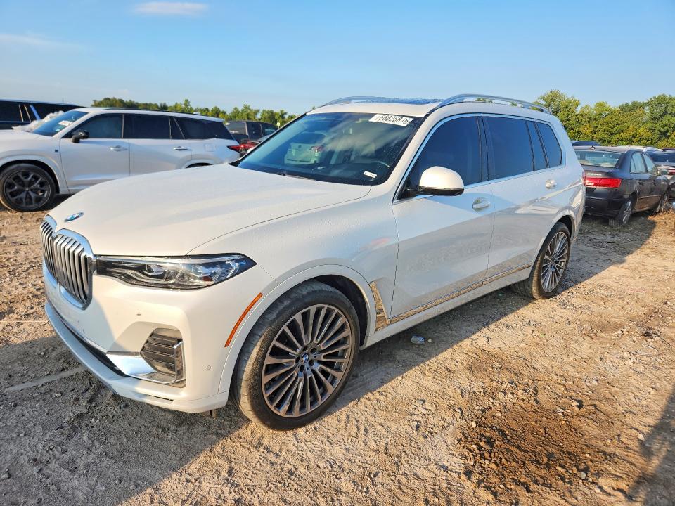 BMW X7 2021 с VIN 5UXCW2C09M9G90000 - Снимка от търг