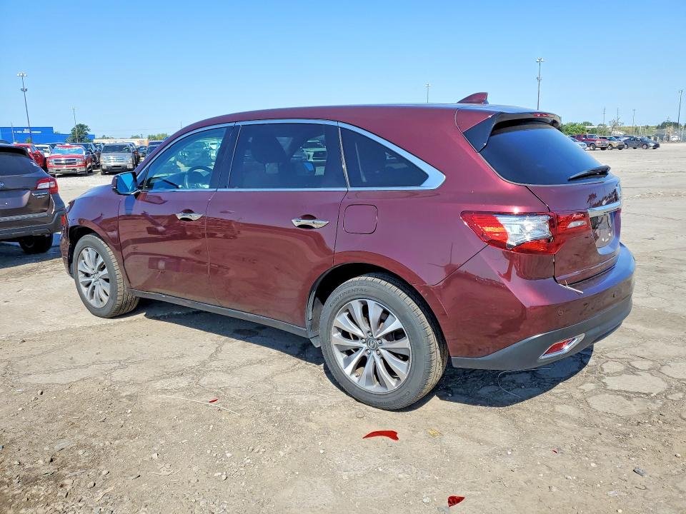 Photo 2 from auction – 2014 ACURA MDX with VIN 5FRYD4H46EB033002