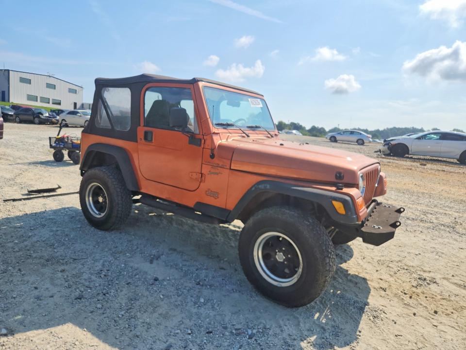 Photo 4 from auction – 2000 JEEP WRANGLER / TJ with VIN 1J4FA49S7YP792244