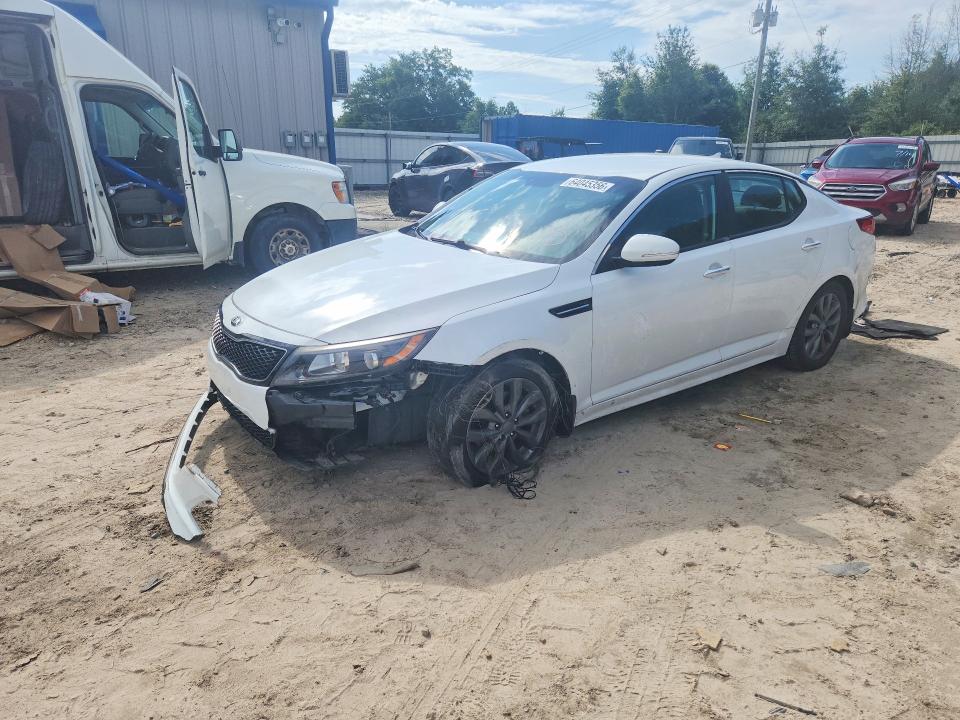 KIA OPTIMA 2015 with VIN 5XXGM4A7XFG497961 - Photo from auction