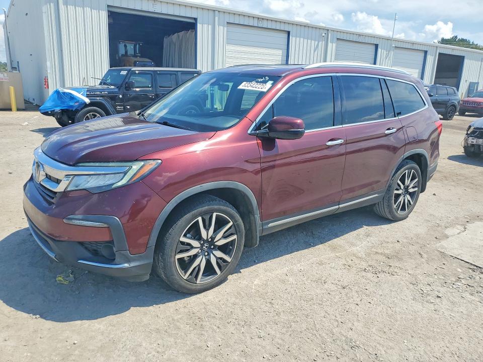 HONDA PILOT 2019 with VIN 5FNYF5H98KB015934 - Photo from auction
