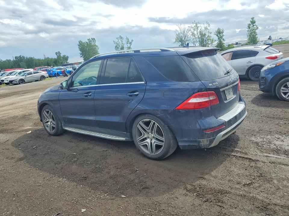 Photo 2 from auction – 2015 MERCEDES-BENZ ML with VIN 4JGDA2EB2FA518839