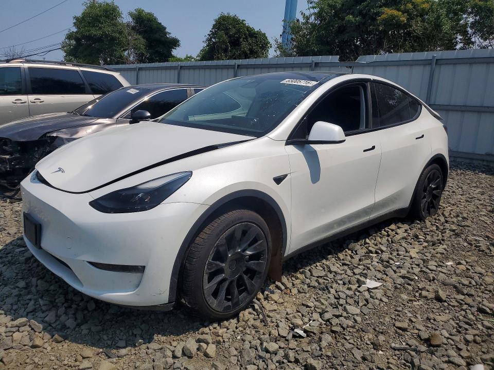 TESLA MODEL Y 2023 with VIN 7SAYGAEE7PF742600 - Photo from auction