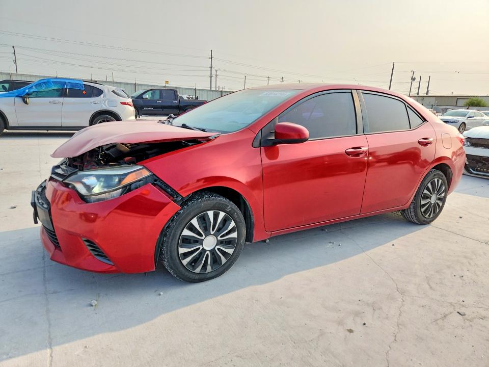 TOYOTA COROLLA 2016 with VIN 5YFBURHE7GP418539 - Photo from auction