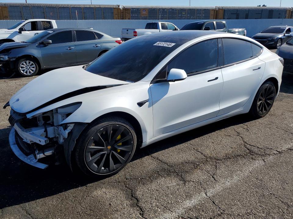 TESLA MODEL 3 2023 with VIN 5YJ3E1EA1PF564662 - Photo from auction