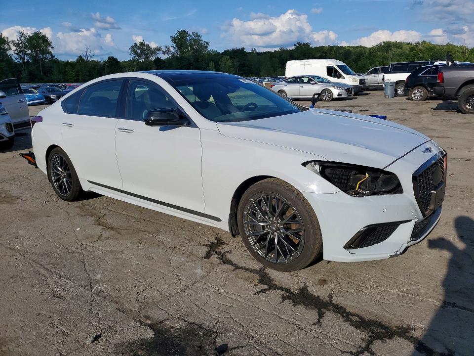 Photo 4 from auction – 2019 GENESIS G80 with VIN KMHGN4JB7KU289456