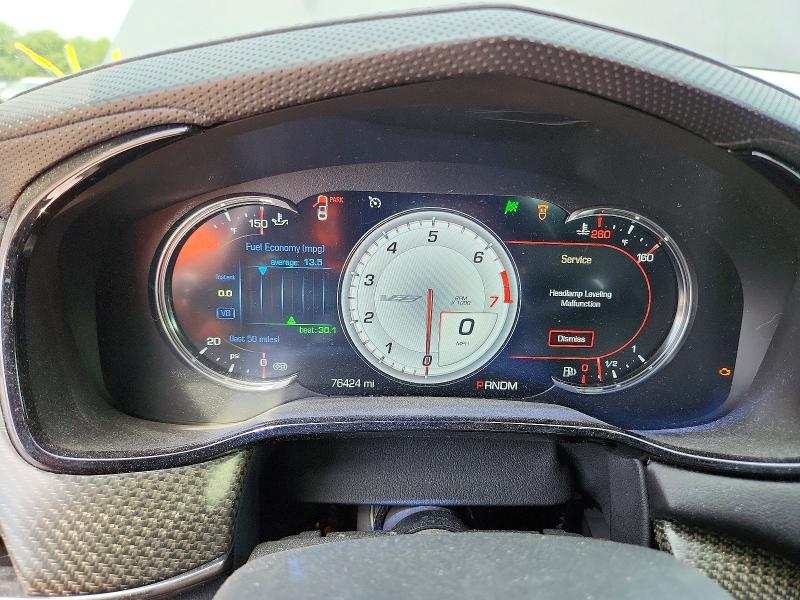 Photo 9 from auction – 2016 CADILLAC CTS-V with VIN 1G6A15S67G0126756