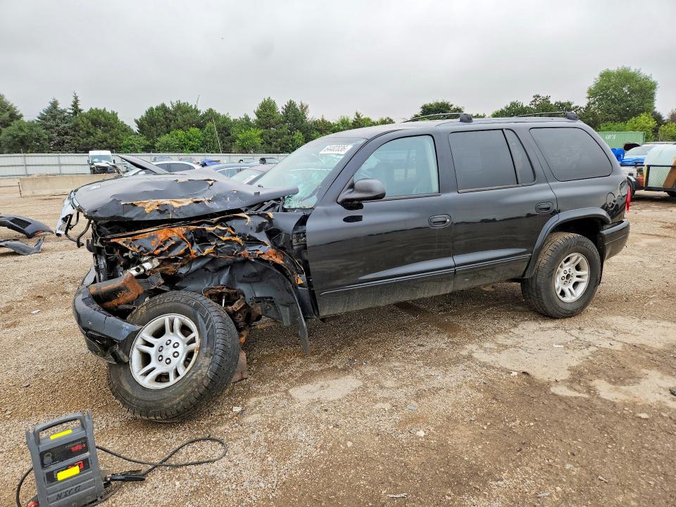 DODGE DURANGO 2003 with VIN 1D4HS48N93F618569 - Photo from auction