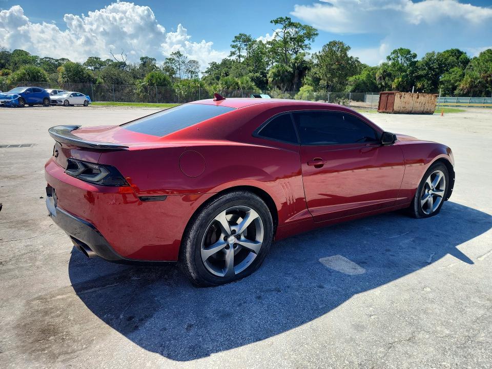 Photo 3 from auction – 2015 CHEVROLET CAMARO with VIN 2G1FJ1EW1F9284322