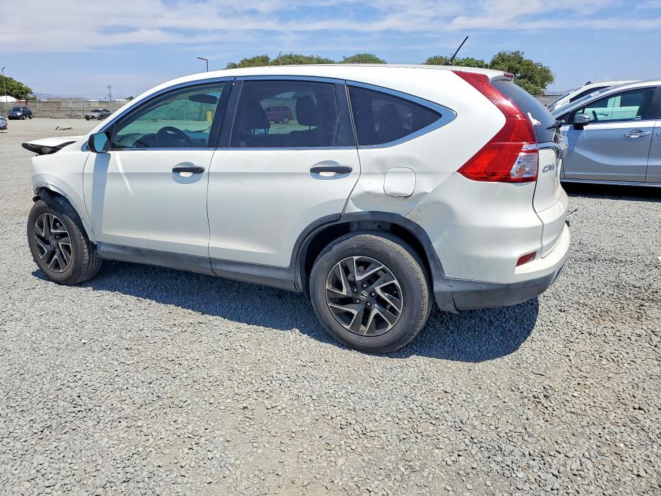 Photo 2 from auction – 2016 HONDA CR-V with VIN 5J6RM4H47GL078370