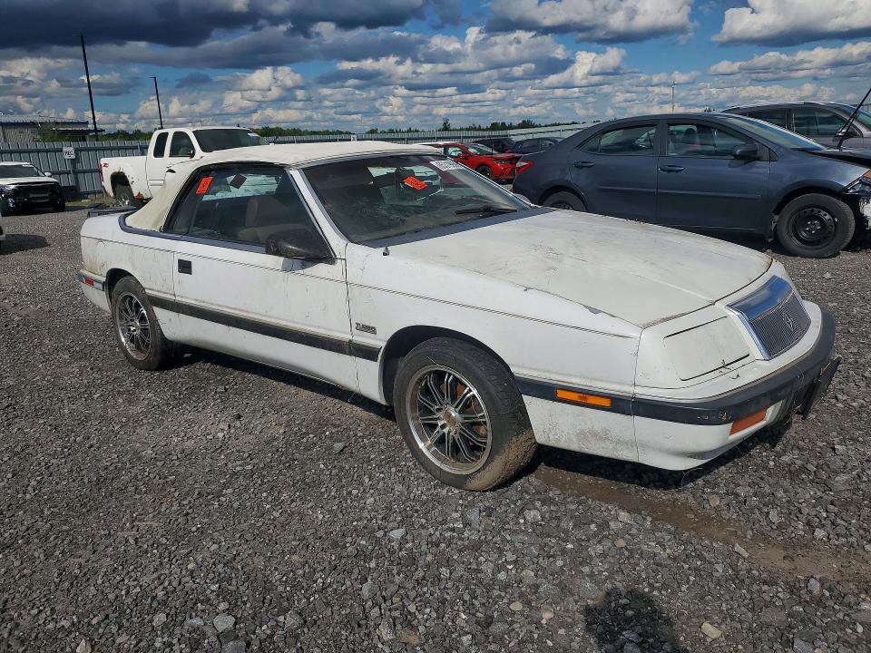 Photo 4 from auction – 1988 CHRYSLER LEBARON with VIN 1C3BJ45E9JG440975