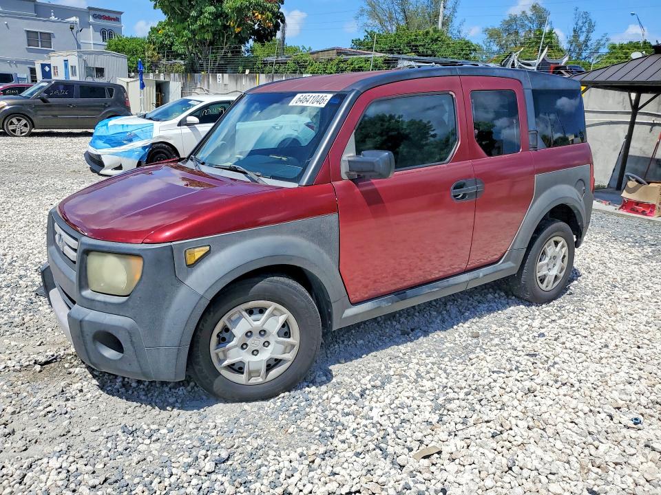 HONDA ELEMENT 2007 с VIN 5J6YH183X7L012787 - Фото с аукциона