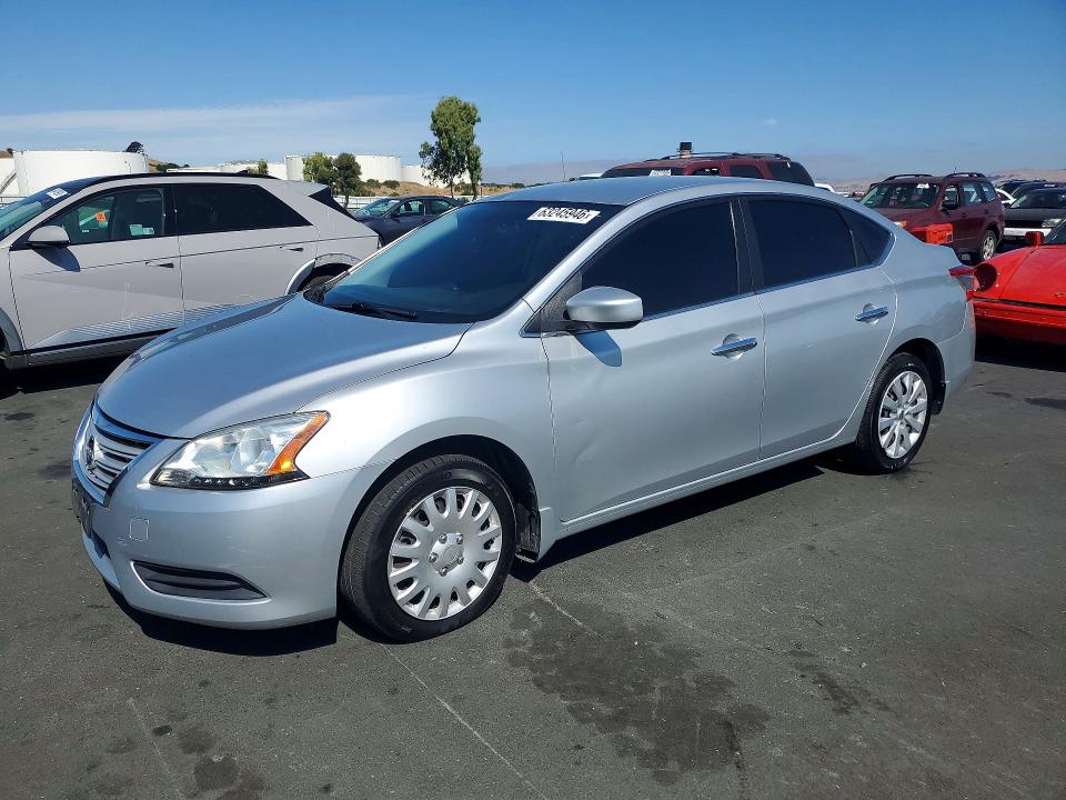 NISSAN SENTRA 2015 with VIN 3N1AB7AP8FY354580 - Photo from auction