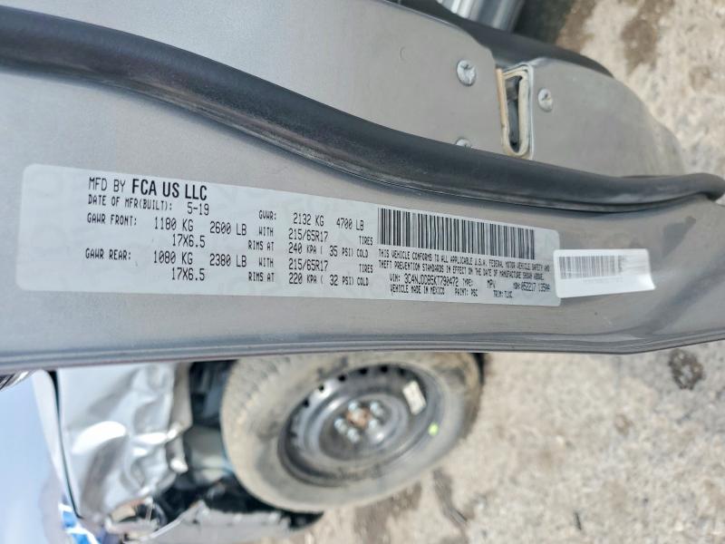 Photo 14 from auction – 2019 JEEP COMPASS with VIN 3C4NJDDB5KT790472